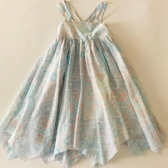 toddler white sundress